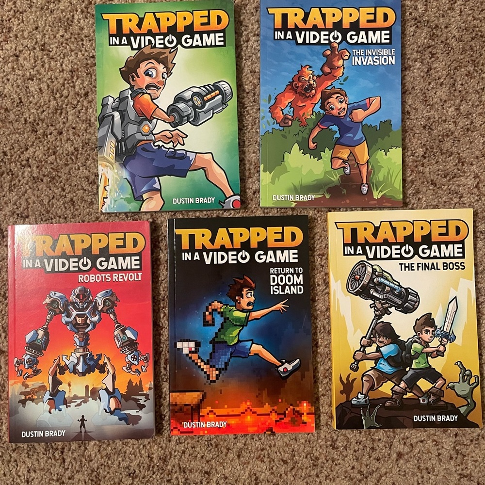 Trapped in a Video Game Book Series